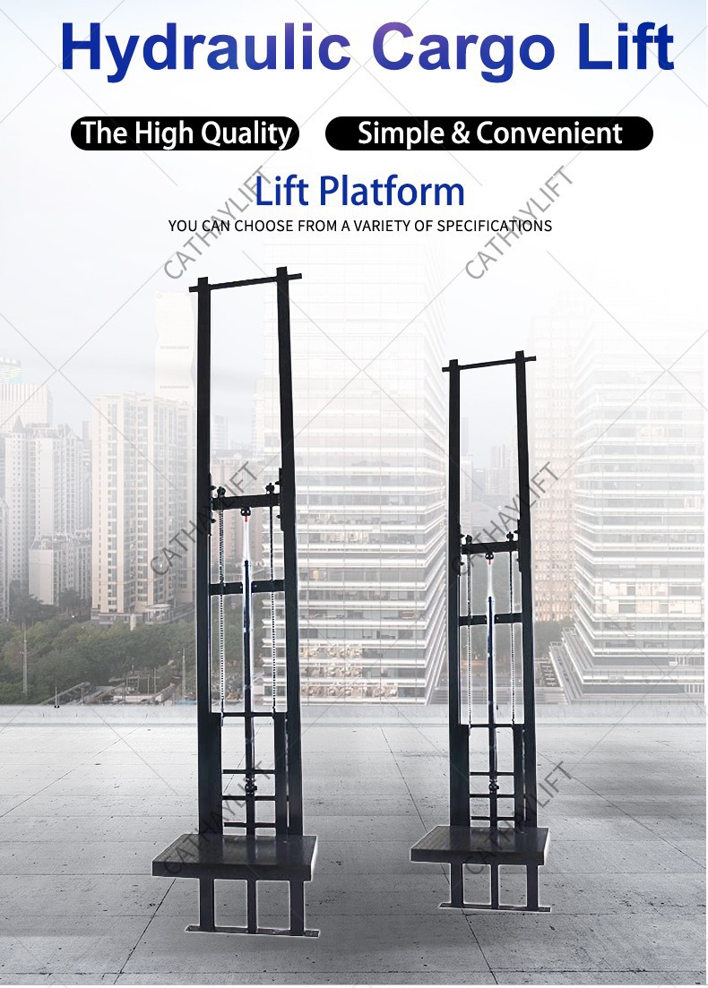 Cargo lift freight elevator for homes-Shandong Cathay Machinery Co Ltd 2
