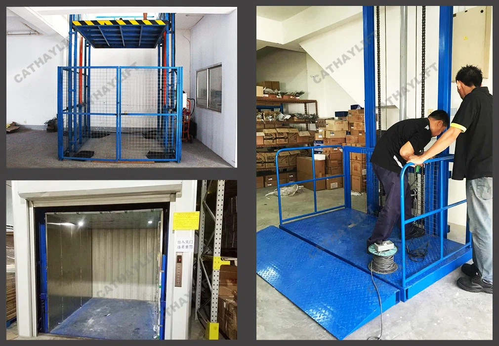 hydraulic cargo lift-real order